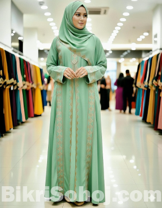 Stone Borka With Hijab